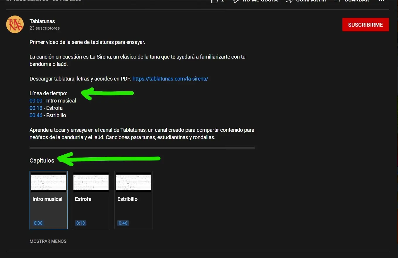 Caja de descripción